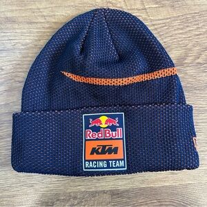New Era Red Bull KTM Racing TeamNavy and Orange Winter Hat